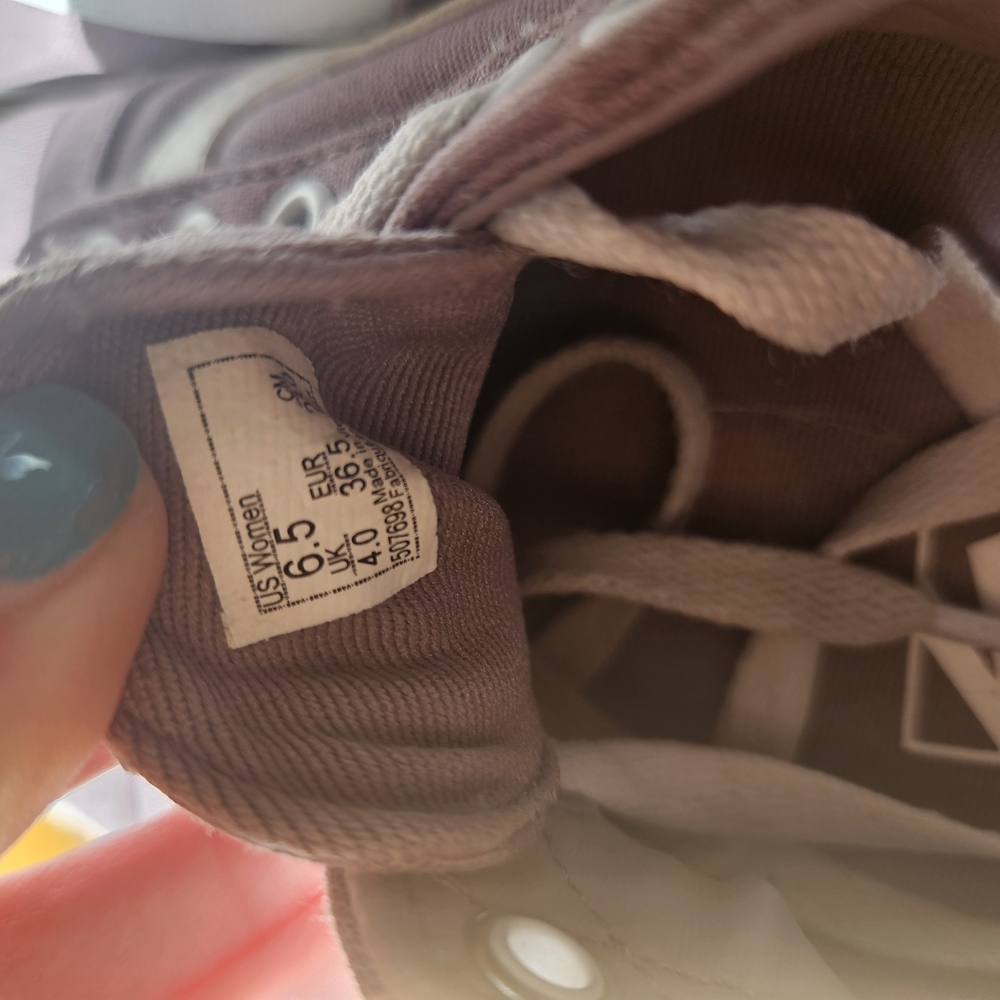 Gray Canvas Vans Sneakers - Picture 4 of 4